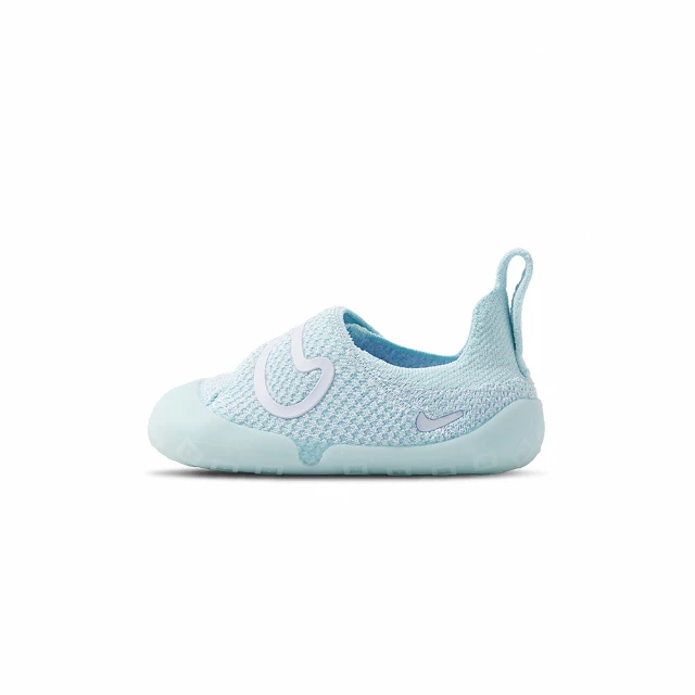 NIKE 耐吉 Swoosh 1 小童 藍色 運動 膠底 休閒 小朋友 免綁帶 休閒鞋 FB3244-402