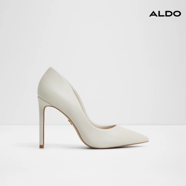 ALDO STESSY2.0-百搭尖頭細跟高跟鞋-女鞋(白色)