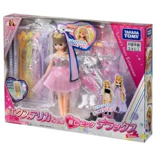 【日本Licca 莉卡娃娃】接髮變髮粉紅偶像莉卡豪華組(LA93509 TAKARA TOMY)