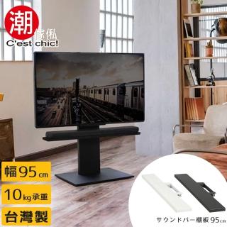 【潮傢俬】Stable R3壁掛式電視立架-專用層板架-幅95cm-2色可選