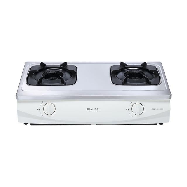 【SAKURA 櫻花】雙內焰不鏽鋼面板傳統安全爐(G5513 原廠保固安裝服務)
