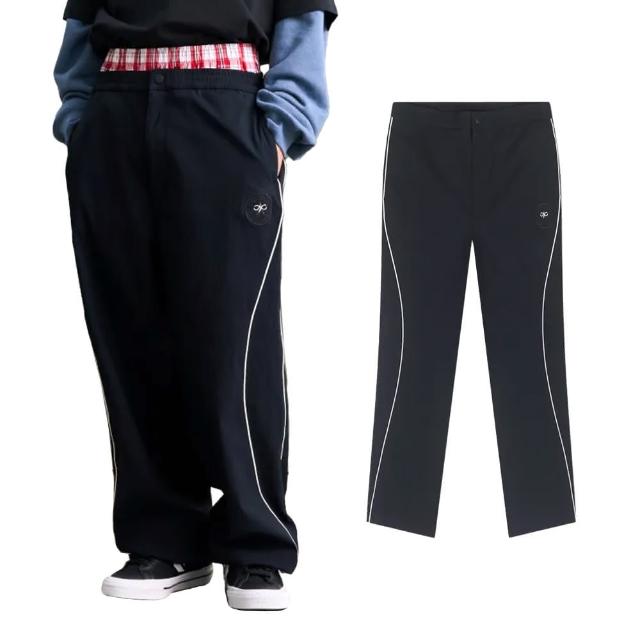 【CONVERSE】Yots Woven Pant 男款 黑色 運動 休閒 CNY 新年 長褲 10028114-A01