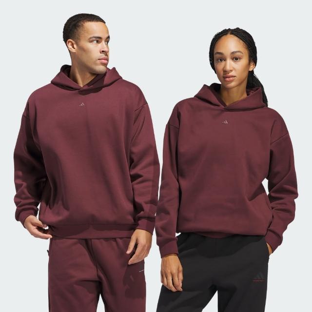 【adidas 愛迪達】ADIDAS BASKETBALL 連帽上衣 男/女 JD6145