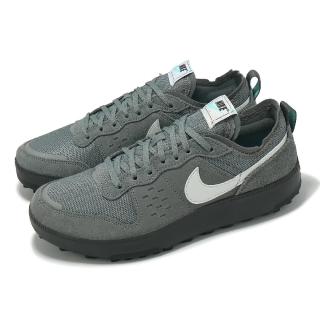 【NIKE 耐吉】休閒鞋 C1TY 男鞋 灰 白 復古 麂皮 運動鞋(FZ3863-011)