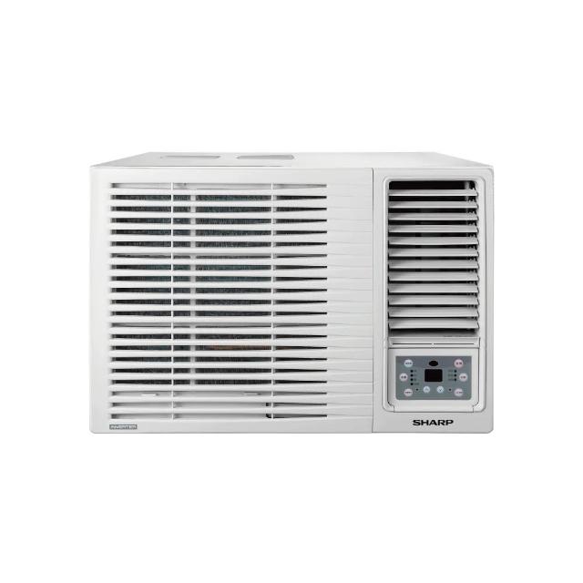 【SHARP 夏普】典雅系列5-7坪一級單冷藍波防鏽窗型冷氣(AF-G360CH)