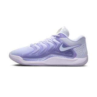 【NIKE 耐吉】KD17 EP 男鞋 粉紫色 漸層 氣墊 包覆 緩震 運動 實戰 籃球鞋 FJ9488-500