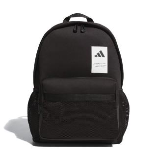 【adidas 愛迪達】MH BP SE 黑色 中性 休閒 健身 訓練 運動 旅行 登山包 雙肩 後揹包 JF0741