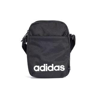 【adidas 愛迪達】Linear ORG 黑色 運動 休閒 斜揹包 小包 隨身包 中性 手機包 側揹包 JE8341