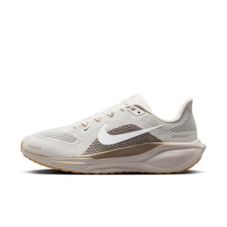 【NIKE 耐吉】AIR ZOOM PEGASUS 41 慢跑鞋 運動鞋 女鞋 米白 棕 透氣 緩震(FD2723-008)