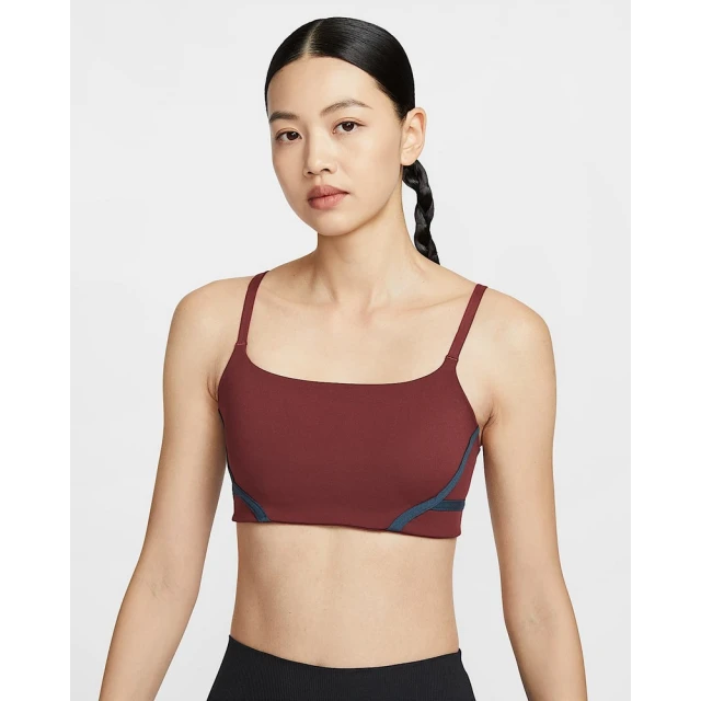 NIKE 耐吉 低強度 運動內衣 速乾 女款 AS W NK1 BRA SPORT 紅色(HF5367619)