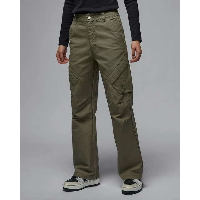 NIKE 耐吉 喬丹 長褲 休閒褲 工裝褲 直筒褲 女款 AS W J FLT CHICAGO PANT 24 綠色(FV7099222)