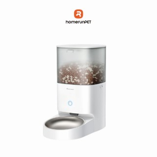 【HomeRun 霍曼】寵物智慧餵食器 不鏽鋼碗 4L(原廠保固一年)
