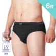 【MORRIES 莫利仕出品】6件組-KN絲光棉比基男三角內褲KN611(台灣製.KN男內褲MORRIES莫利仕出品)