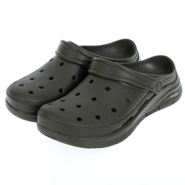 SKECHERS 男鞋 休閒系列涼拖鞋 ARCH FIT FOAMIES(243160OLV)