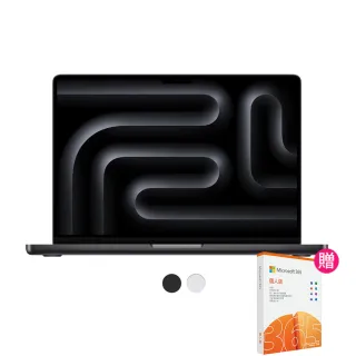 【Apple】微軟365個人版★2024 MacBook Pro 14吋 M4 Pro晶片 12核心CPU與16核心GPU 24G/512G SSD