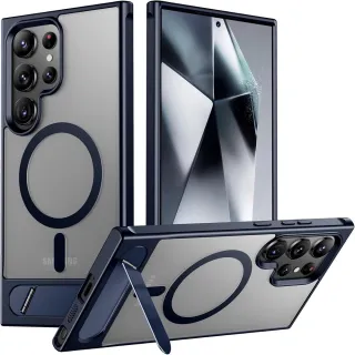 【ACE_CASE】Samsung Galaxy S25 Ultra 斜翻支架+磁吸手機殼保護殼保護套