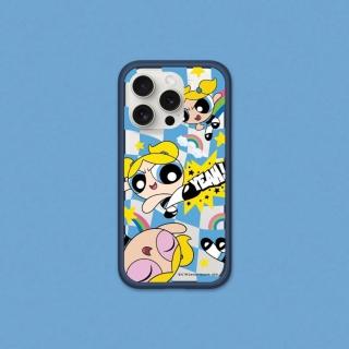 【RHINOSHIELD 犀牛盾】iPhone 13系列 Mod NX MagSafe相容 手機殼/泡泡-可愛格紋款(飛天小女警)