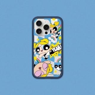 【RHINOSHIELD 犀牛盾】iPhone 13系列 Mod NX手機殼/泡泡-可愛格紋款(飛天小女警)
