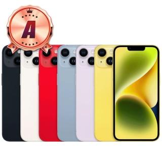 【Apple】A級福利品 iPhone 14 128G 6.1吋(贈保護組+口袋行動電源)