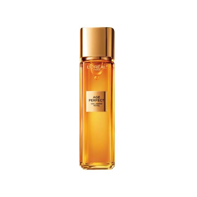 【LOREAL Paris 巴黎萊雅】全新升級2.0金致臻顏花蜜奢養膠原精華露_130ml
