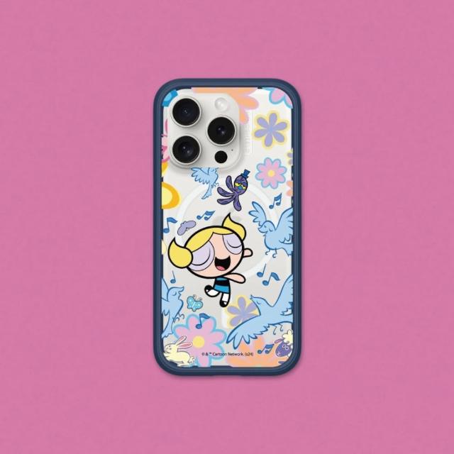 【RHINOSHIELD 犀牛盾】iPhone 15系列 Mod NX MagSafe兼容 手機殼/泡泡(飛天小女警)