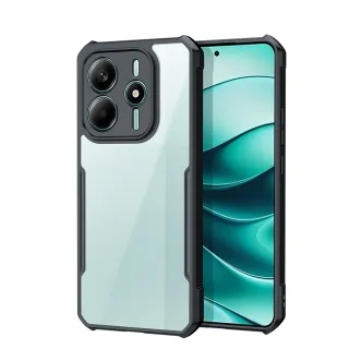 【XUNDD 訊迪】紅米Redmi Note 14 5G 軍事防摔 鏡頭全包覆 清透保護手機殼-夜幕黑