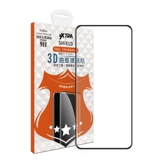 【VXTRA】紅米Redmi Note 14 Pro / 14 Pro+ 5G 全膠貼合 3D滿版疏水疏油9H鋼化頂級玻璃膜-黑