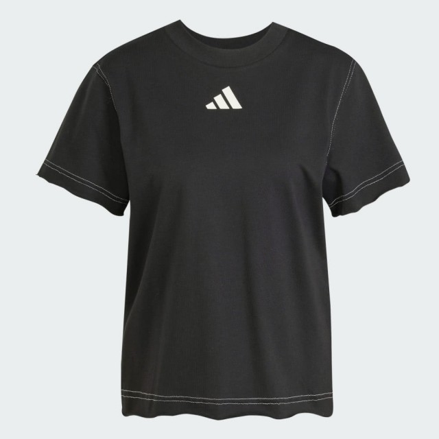 【adidas 愛迪達】運動 休閒 T恤 短袖 女上衣 W ALL SZN G TEE(JN7383)