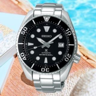 【SEIKO 精工】PROSPEX系列 SUMO殼型 相撲廣告款 200米潛水機械錶/45mm(6R35-00A0D/SPB101J1)