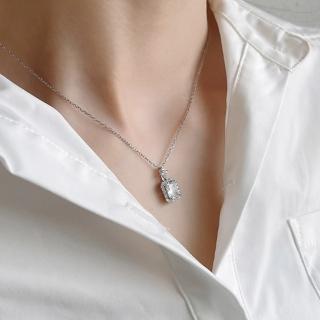 【LEEHER】銀飾/項鍊/純銀項鍊/吊墜/輕奢/鎖骨鏈/頸鏈/飾品/女生項鍊/情侶項鍊//簡約項鍊/項鍊