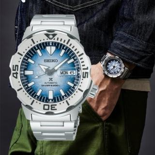 【SEIKO 精工】Prospex 企鵝漫步200米潛水機械錶/42.4mm(4R36-11C0H/SRPG57K1)