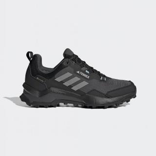 【adidas 愛迪達】登山鞋 戶外鞋 女鞋 運動鞋 緩震 TERREX AX4 GORE-TEX 黑 HQ1051