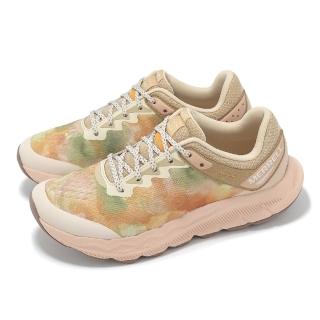 【MERRELL】越野健行鞋 Antora 4 Bliss 女鞋 渲染粉 橘 緩衝 抓地 支撐 戶外鞋(ML068524)
