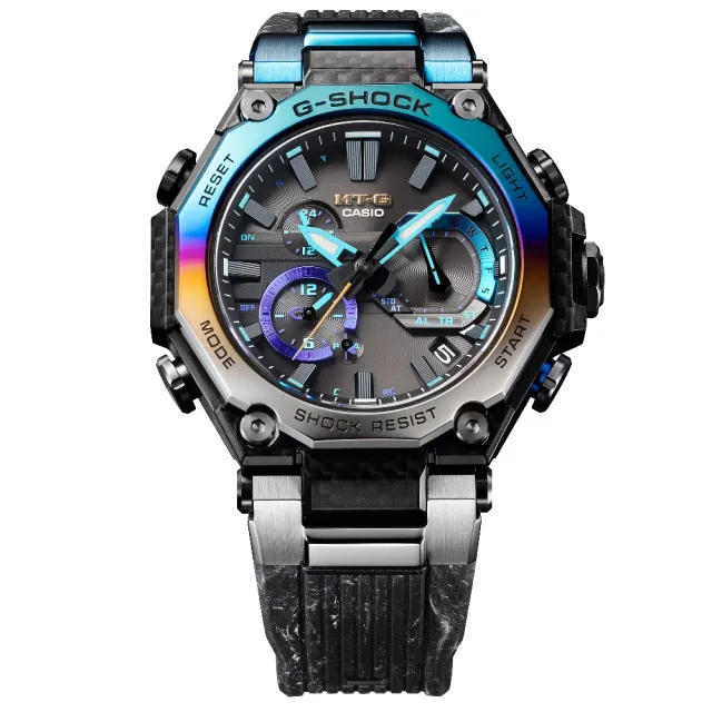 【CASIO 卡西歐】MTG-B2000系列 勇敢無畏追風者時尚腕錶 49.8mm(MTG-B2000YST-1A)
