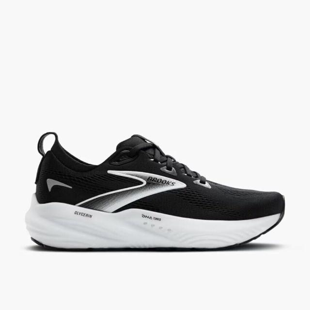 【BROOKS】Glycerin 22 男 慢跑鞋 寬楦 彈力 支撐 緩震 黑 白(1104452E090)