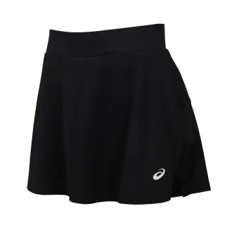 【asics 亞瑟士】女網球裙-短褲裙  吸濕排汗 運動 休閒 網球(2042A369-001)
