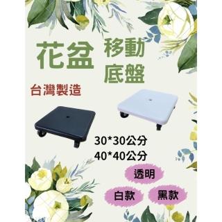 【Rsunplastic臺灣製造】40*40公分盆栽底座板車(平板車 烏龜車 無印風 盆栽底盤 搬運車)