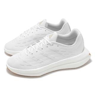 【adidas 愛迪達】休閒鞋 Flowboost 男鞋 白 針織 透氣 回彈 膠底 運動鞋 愛迪達(JR5505)