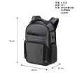 【Samsonite 新秀麗】PRO-DLX 6 輕量防彈尼龍防潑水商務多功能筆電後背包/雙肩包/電腦包15.6吋(多色可選)