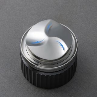 【zerohero】雷神自重力佈粉器58mm 槍灰色(/義式咖啡/整粉器/佈粉針/重力式佈粉器/填粉器/旋轉佈粉/散粉器)