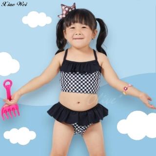 【Apple 蘋果牌】女童二件式比基尼泳裝(NO.1126018)