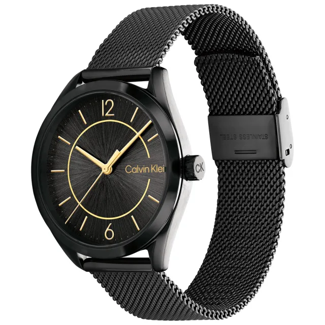 【Calvin Klein 凱文克萊】CK Enticing系列米蘭帶女錶-36mm 520送禮 禮物(25200194)