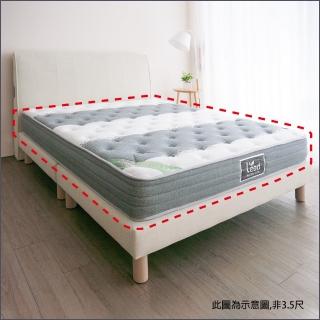 【麗得傢居】海倫3.5尺乳膠獨立筒捲包床墊(臺灣製造 專人配送)