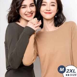 【ONEY 歐妮】現貨 超柔感捲邊圓針織衫※(秋冬/織衫上衣/圓針衫/售完不補)