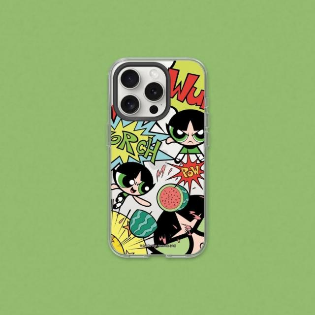【RHINOSHIELD 犀牛盾】iPhone 13系列 Clear透明防摔手機殼/毛毛(飛天小女警)