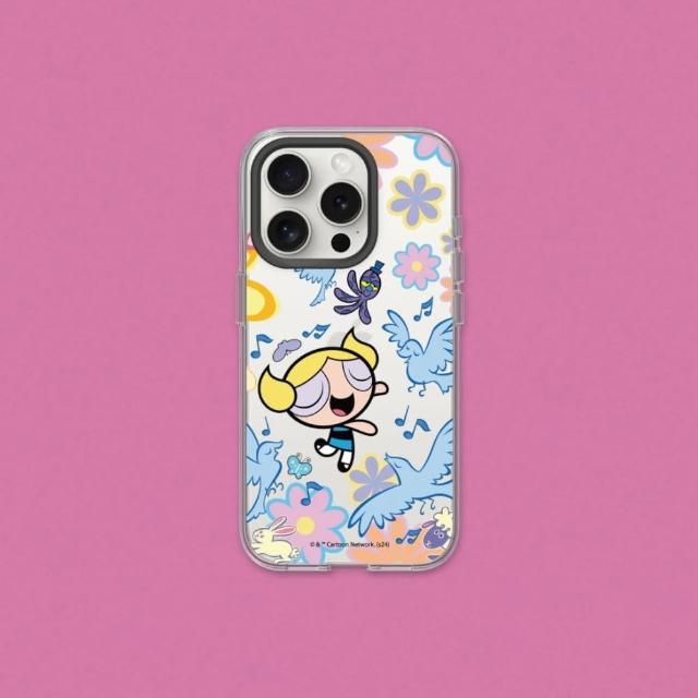 【RHINOSHIELD 犀牛盾】iPhone 13系列 Clear透明防摔手機殼/泡泡(飛天小女警)