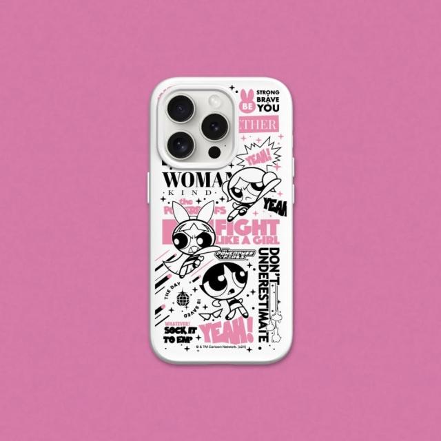 【RHINOSHIELD 犀牛盾】iPhone 16系列 SolidSuit MagSafe兼容 磁吸手機殼/女孩的力量海報款(飛天小女警)