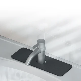 【上手家居】可剪裁水龍頭吸水墊(硅藻土/矽藻土/廚房瀝水墊/水龍頭墊/防濺墊/水槽防水墊/防霉墊)