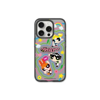 【RHINOSHIELD 犀牛盾】iPhone 14系列 JellyTint 透明防摔手機殼/可愛小女警線條款(飛天小女警)