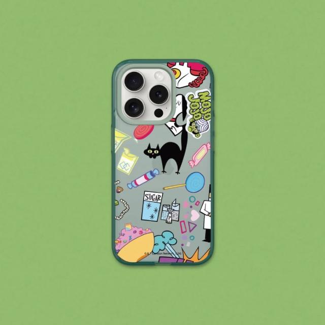 【RHINOSHIELD 犀牛盾】iPhone 16系列 JellyTint 透明防摔手機殼/貼紙款(飛天小女警)